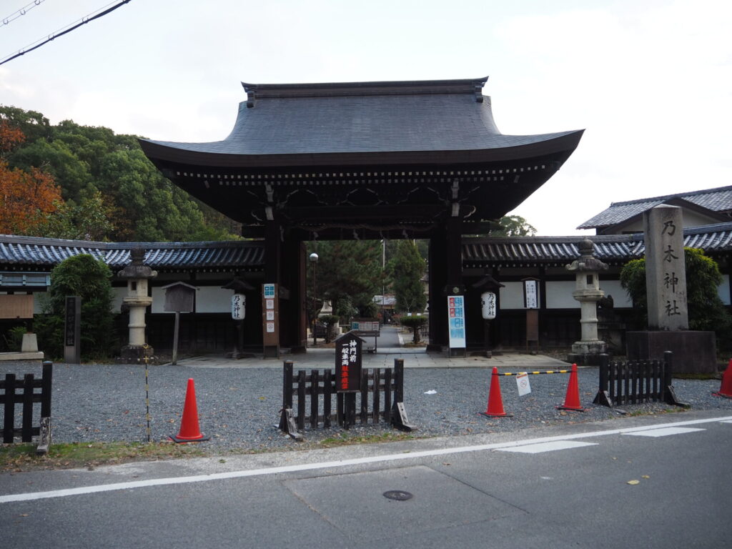 乃木神社　神門