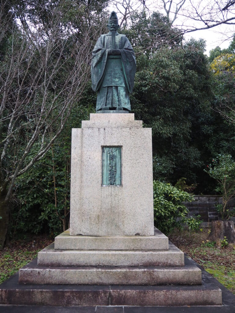 乃木神社　村野山人翁の像