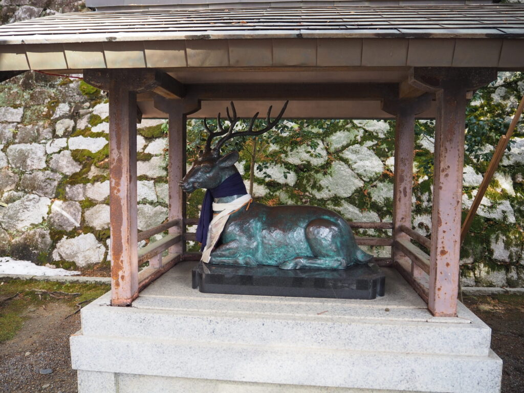 吉田神社　神鹿