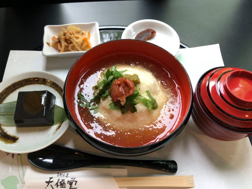 吉野本葛 天極堂 奈良本店 奈良 山の幸丼